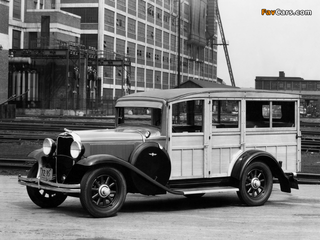 Dodge DH6 Station Wagon 1931 photos (640 x 480)