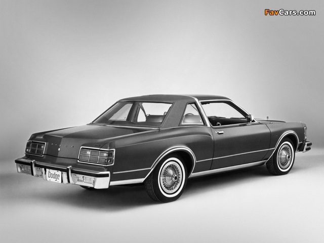 Dodge Diplomat Medallion Coupe (GP22) 1977 images (640 x 480)