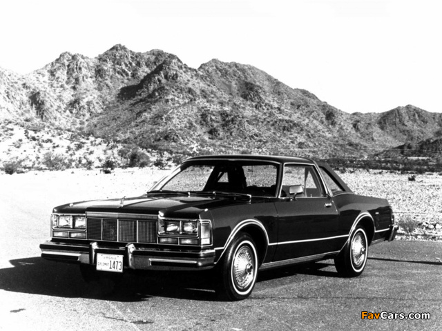 Dodge Diplomat Medallion Coupe (GP22) 1977 pictures (640 x 480)