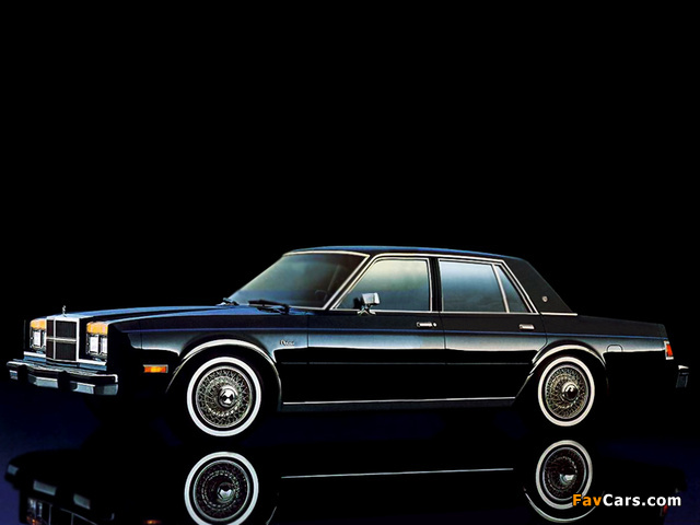 Dodge Diplomat Sedan 1980–89 photos (640 x 480)