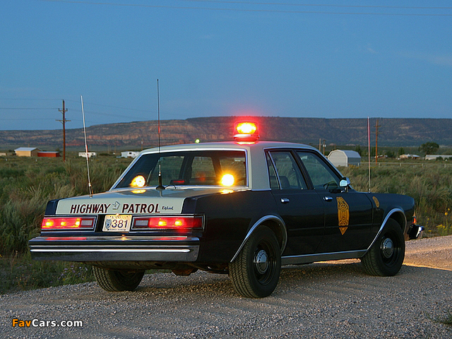 Dodge Diplomat Police Car 1981–89 images (640 x 480)