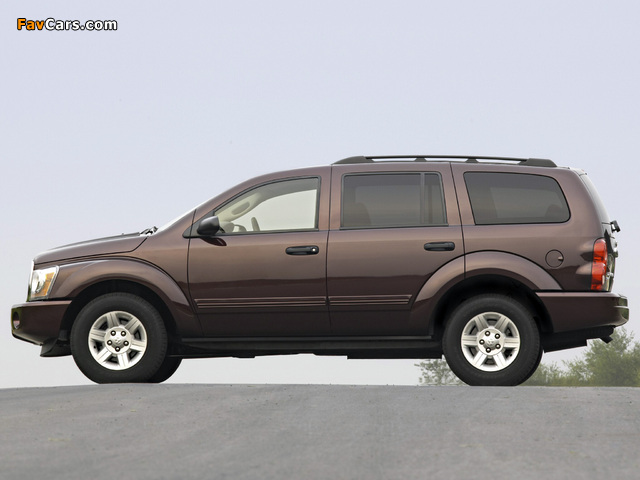 Dodge Durango SLT 2003–06 pictures (640 x 480)