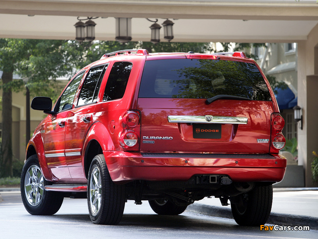 Dodge Durango Hybrid 2008 pictures (640 x 480)