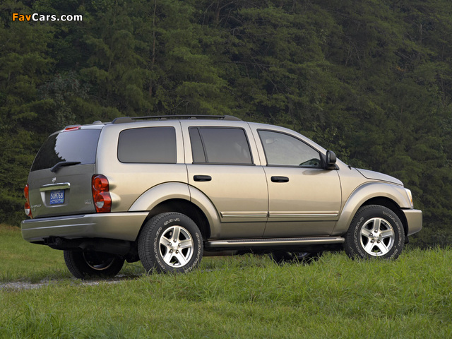 Pictures of Dodge Durango Limited 2003–06 (640 x 480)