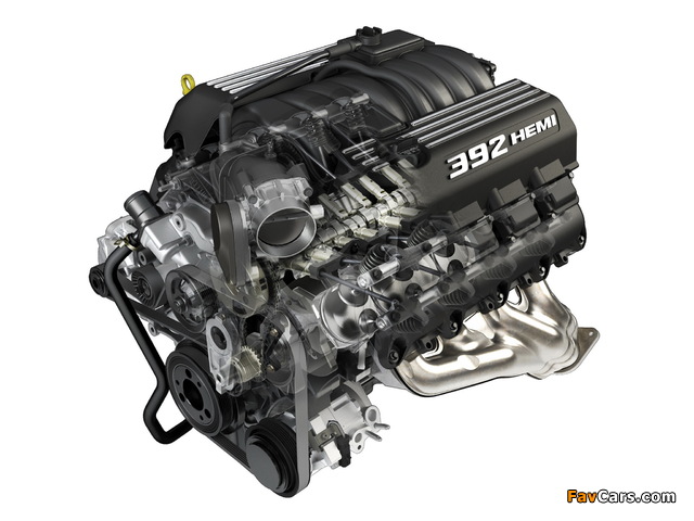 Engines  Dodge 392 Hemi 6.4L images (640 x 480)