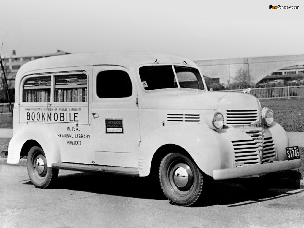Pictures of Dodge Job-Rated Panel Bookmobile (TC) 1939 (1024 x 768)