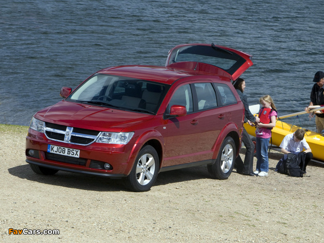 Dodge Journey UK-spec 2008–10 images (640 x 480)