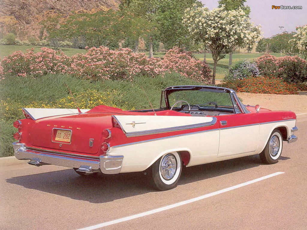 Dodge Custom Royal Lancer Convertible 1957 wallpapers (1024 x 768)