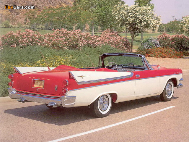 Dodge Custom Royal Lancer Convertible 1957 wallpapers (640 x 480)