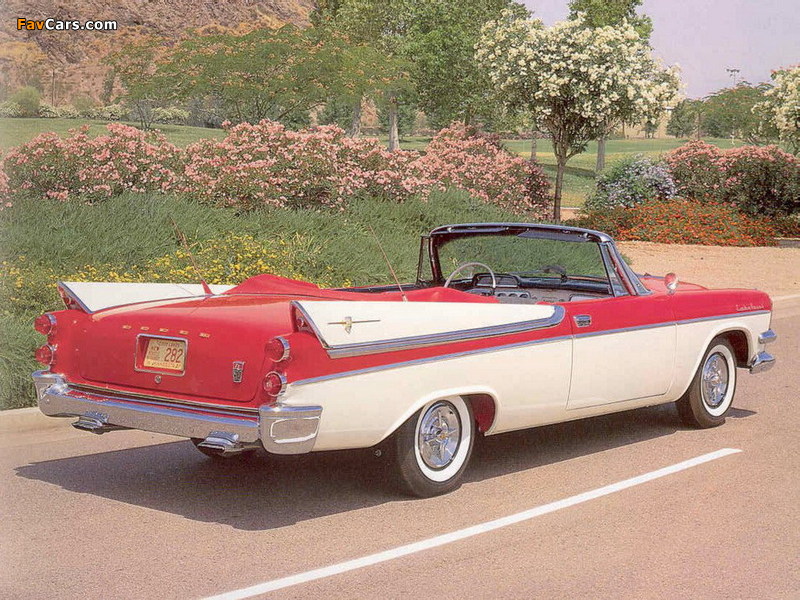Dodge Custom Royal Lancer Convertible 1957 wallpapers (800 x 600)