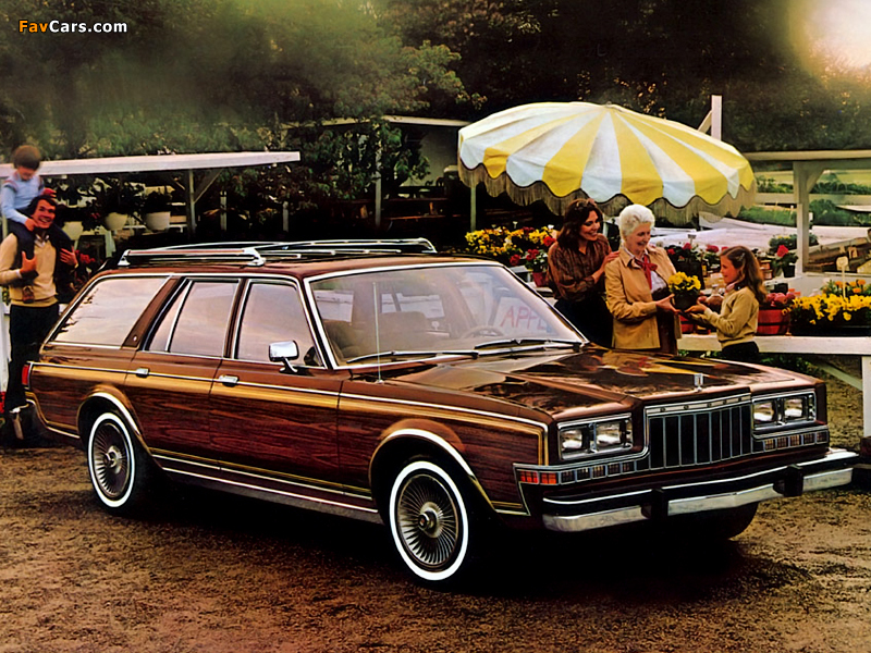 Dodge LeBaron Salon Woodgrain Wagon 1981 photos (800 x 600)