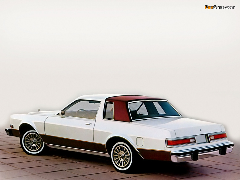 Dodge LeBaron Sport Coupe 1981 wallpapers (800 x 600)
