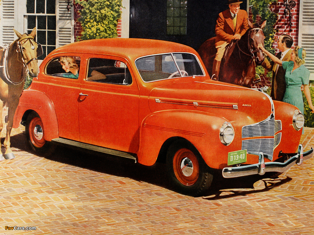 Dodge Luxury Liner Special 2-door Sedan 1940 images (1024 x 768)