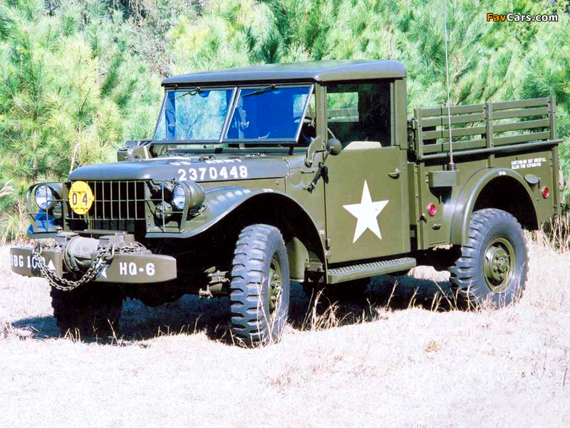 Pictures of Dodge M37 Military Truck (T245) 1951–68 (800 x 600)