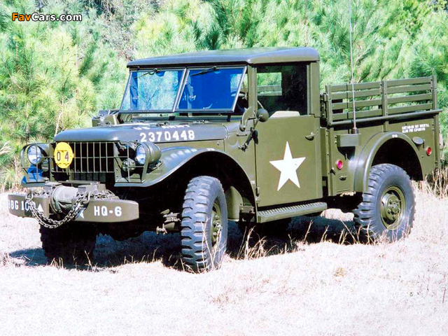 Pictures of Dodge M37 Military Truck (T245) 1951–68 (640 x 480)