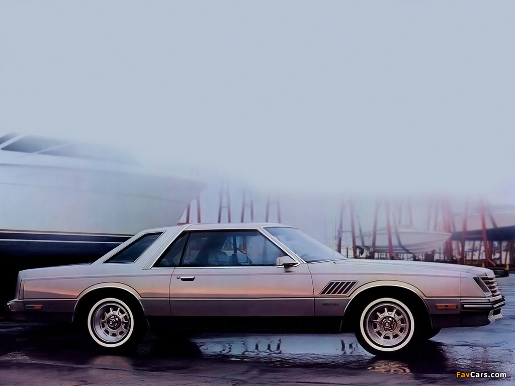 Dodge Mirada 1981 images (1024 x 768)