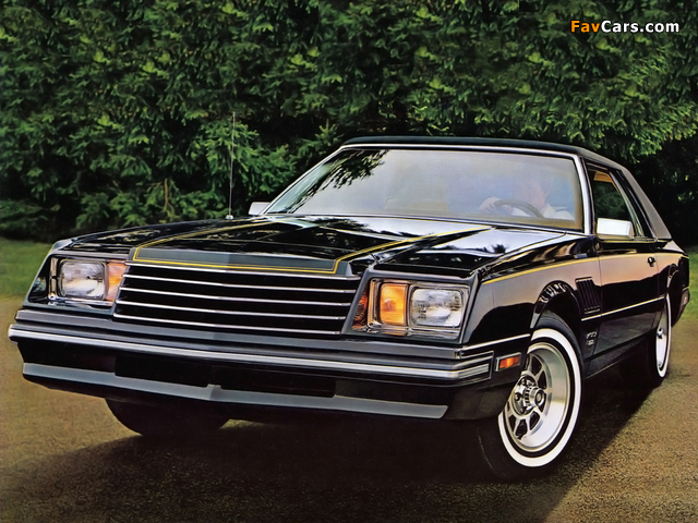 Dodge Mirada 1981 wallpapers (640 x 480)