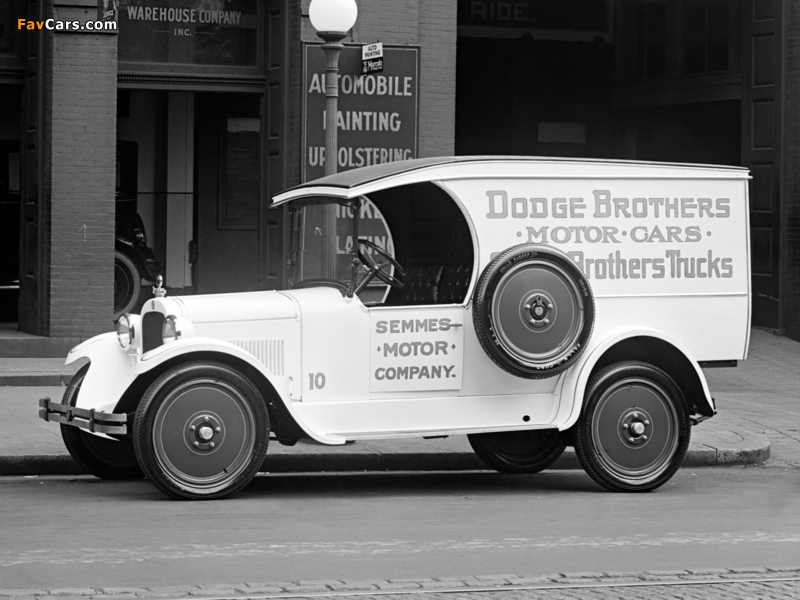 Dodge Model BC ¾ ton Panel Delivery 1924–25 pictures (800 x 600)