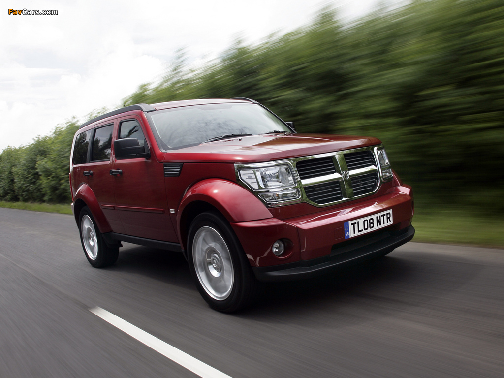 Dodge Nitro UK-spec 2007–09 images (1024 x 768)