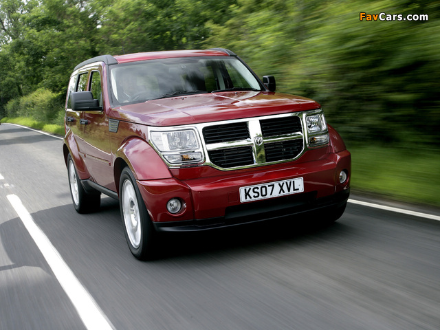 Photos of Dodge Nitro UK-spec 2007–09 (640 x 480)