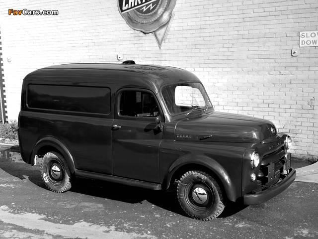 Dodge Panel Van AU-spec (Model 1-08) 1955–58 images (640 x 480)