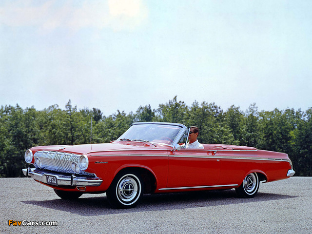 Dodge Polara Convertible (TD2H 635) 1963 photos (640 x 480)