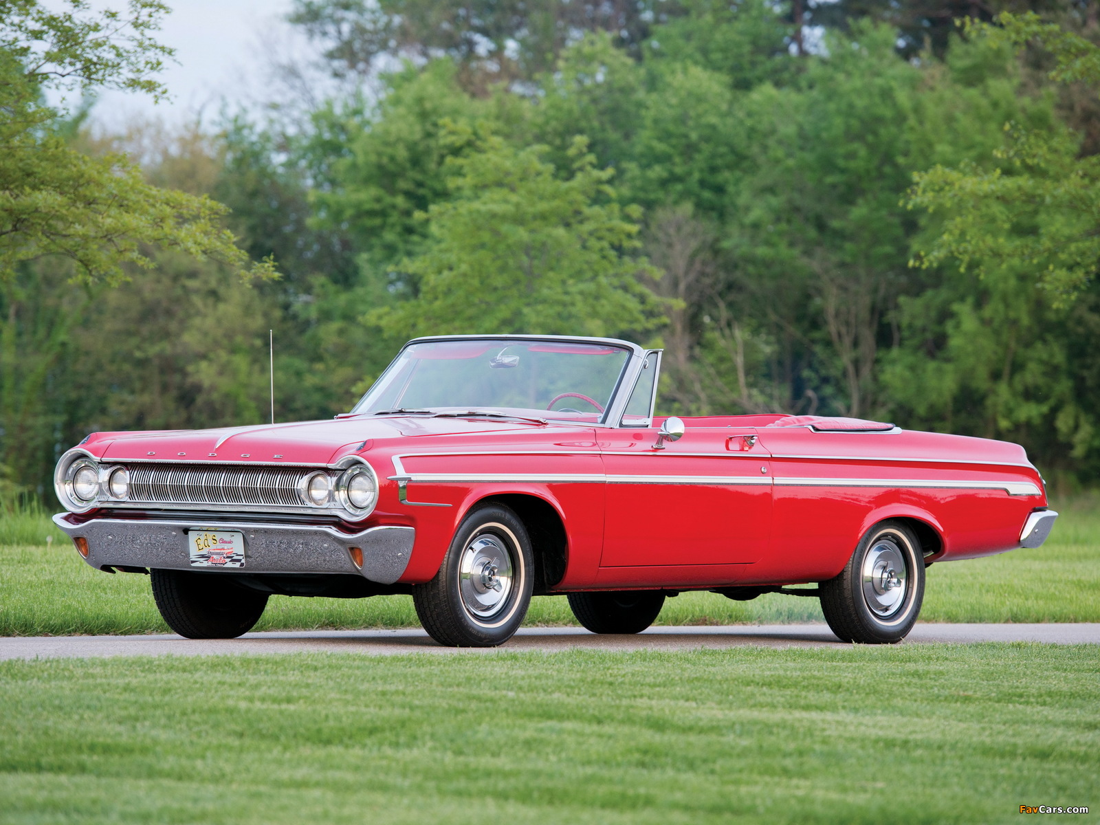 Dodge Polara Convertible (VD2H 635) 1964 images (1600 x 1200)