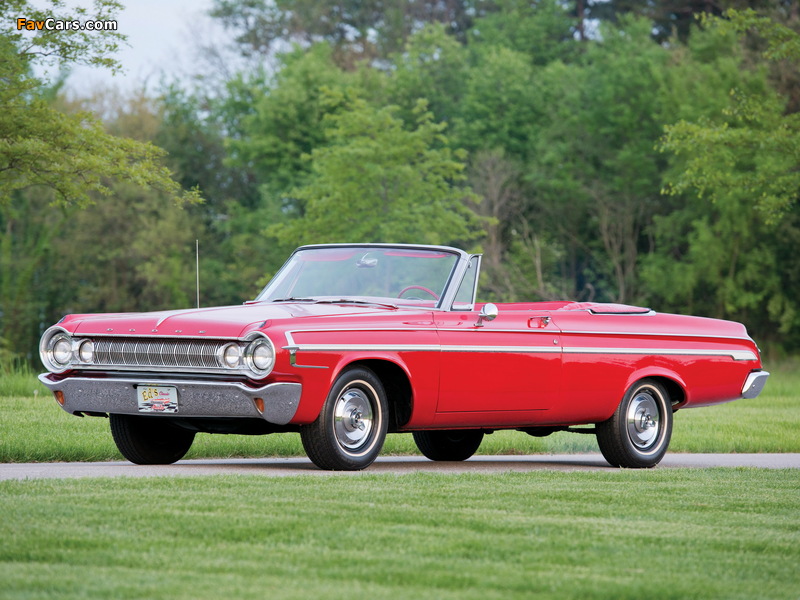 Dodge Polara Convertible (VD2H 635) 1964 images (800 x 600)