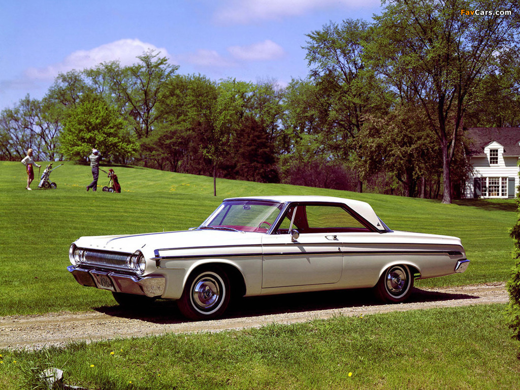 Dodge Polara 2-door Hardtop 1964 wallpapers (1024 x 768)