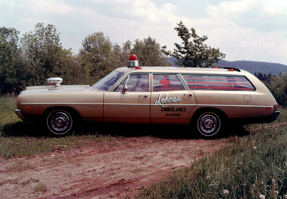 Dodge Polara Lohnes Ambulance Wagon 1969 pictures