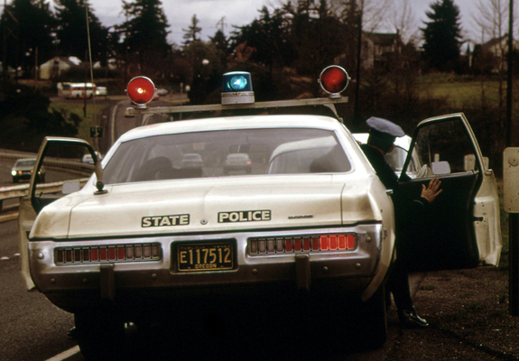 Dodge Polara Police 1973 photos