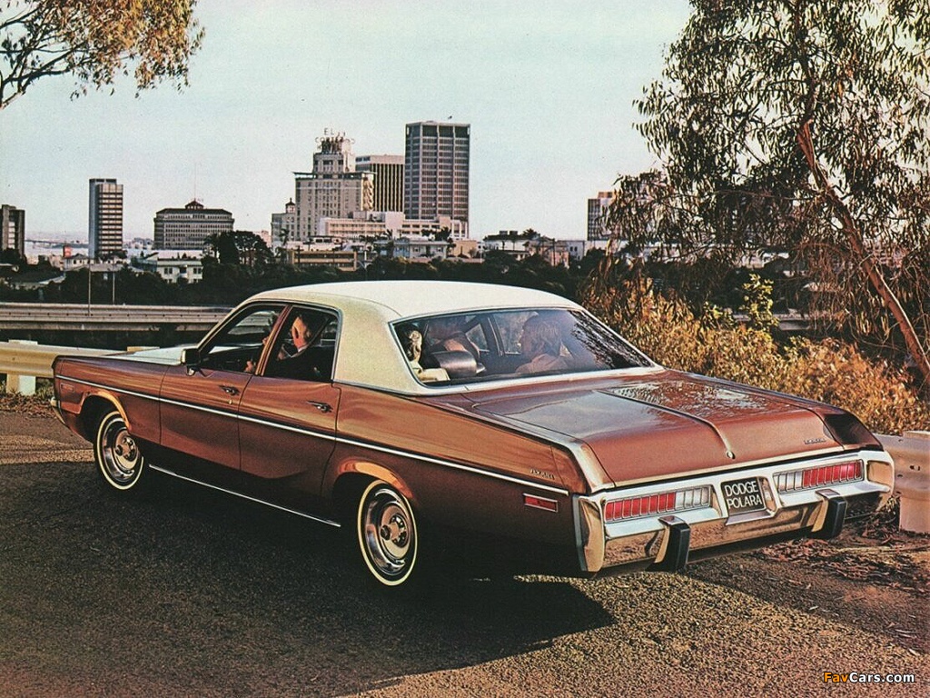 Dodge Polara 4-door Sedan 1973 pictures (1024 x 768)