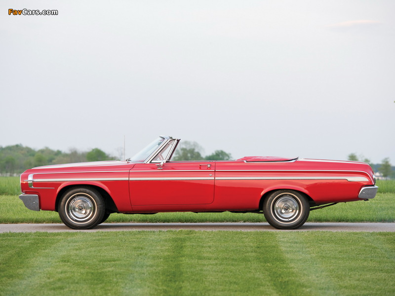 Photos of Dodge Polara Convertible (VD2H 635) 1964 (800 x 600)