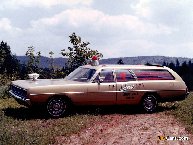 Pictures of Dodge Polara Lohnes Ambulance Wagon 1969 (640 x 480)