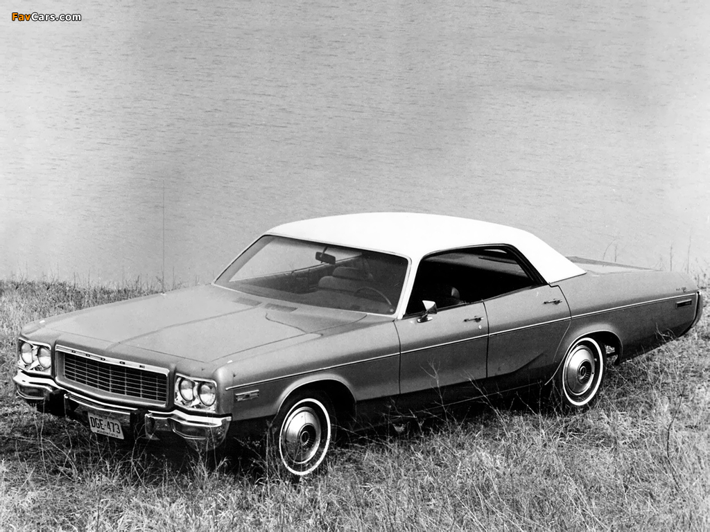 Pictures of Dodge Polara 4-door Hardtop 1973 (1024 x 768)