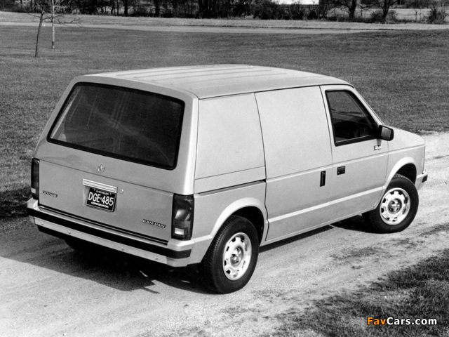 Dodge Mini Ram Van 1984–88 photos (640 x 480)