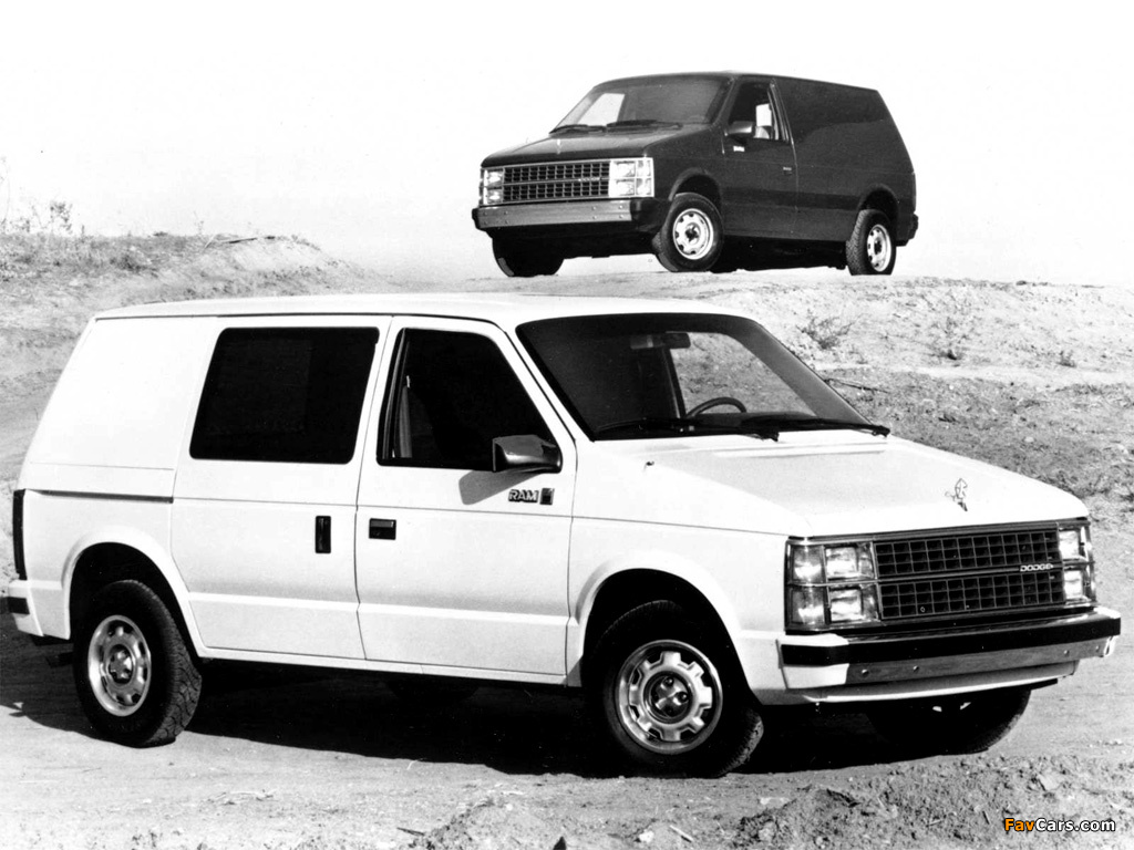 Images of Dodge Mini Ram Van 1984–88 (1024 x 768)
