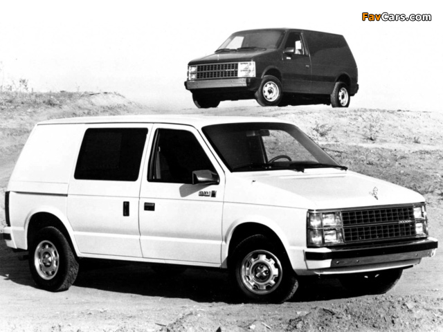 Images of Dodge Mini Ram Van 1984–88 (640 x 480)