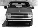 Pictures of Dodge Mini Ram Van 1984–88