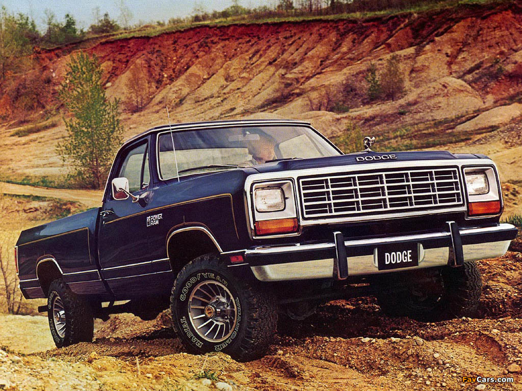 Dodge Power Ram (W150) 1981–86 images (1024 x 768)