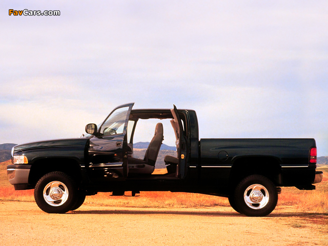 Dodge Ram 1500 Quad Cab 1994–2001 photos (640 x 480)