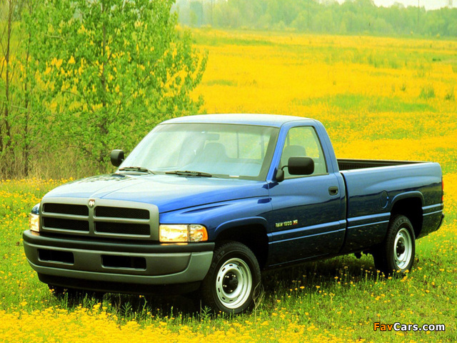 Dodge Ram 1500 Regular Cab 1994–2001 pictures (640 x 480)