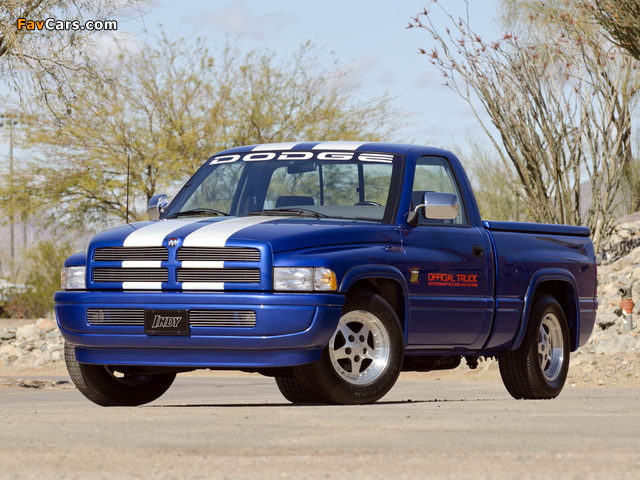 Dodge Ram Indy 500 Pace Truck 1996 images (640 x 480)
