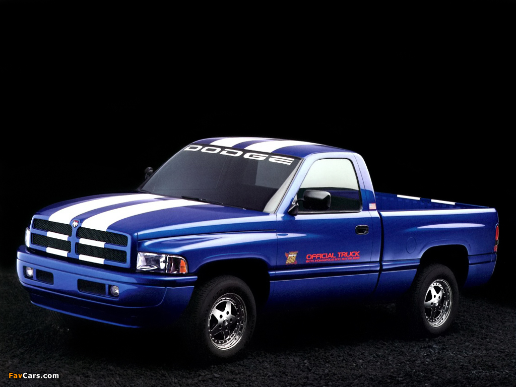 Dodge Ram Indy 500 Pace Truck 1996 wallpapers (1024 x 768)