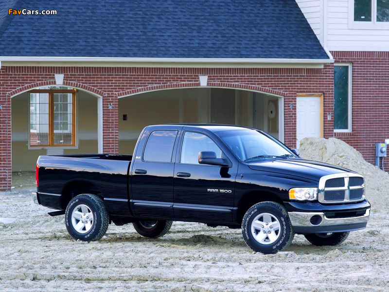 Dodge Ram 1500 Quad Cab 2002–06 wallpapers (800 x 600)