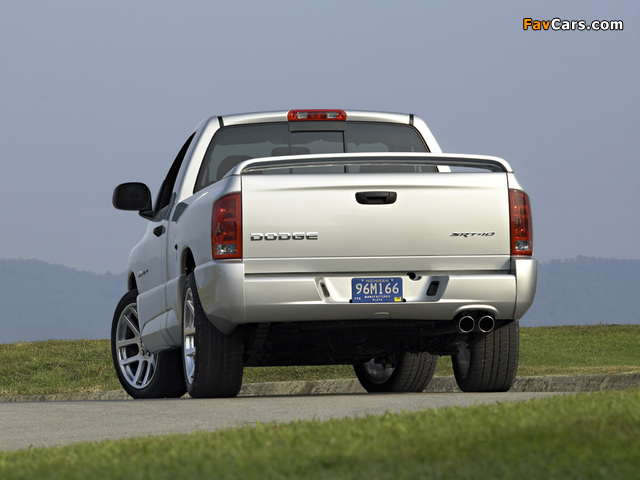 Dodge Ram SRT10 2004–06 images (640 x 480)