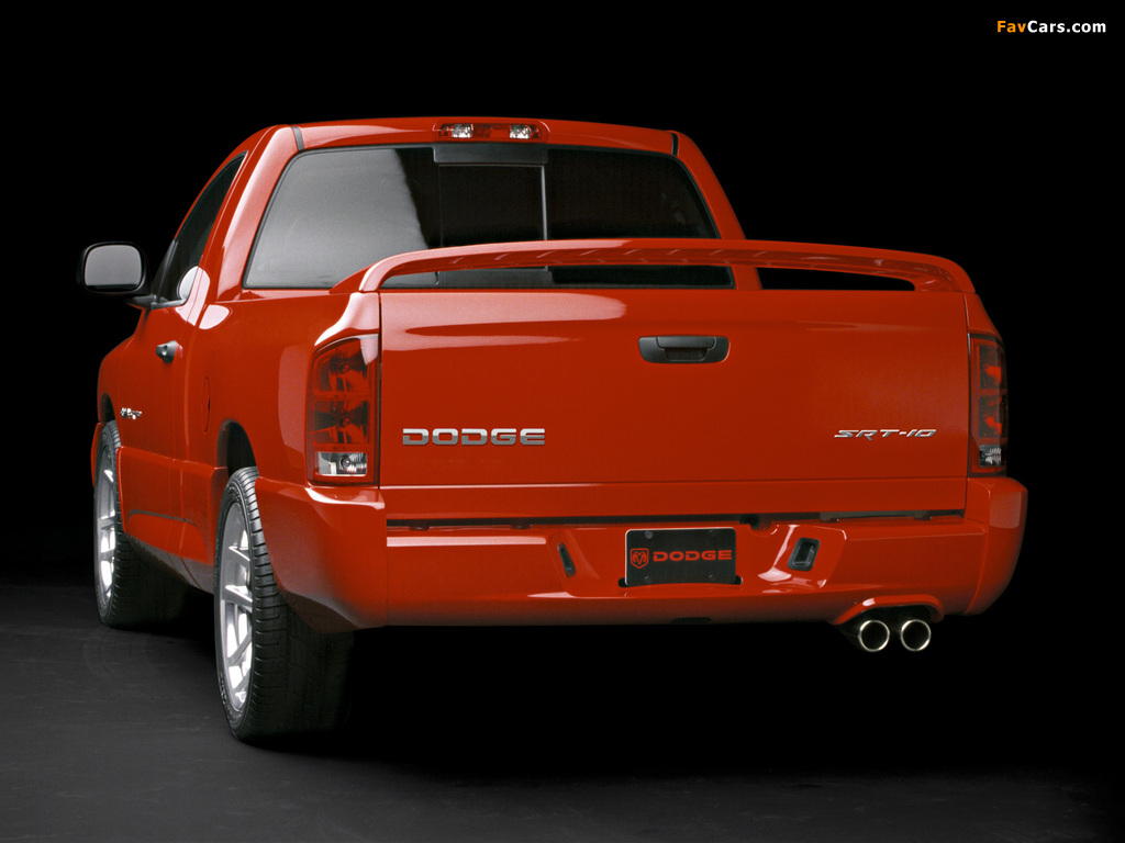 Dodge Ram SRT10 2004–06 photos (1024 x 768)