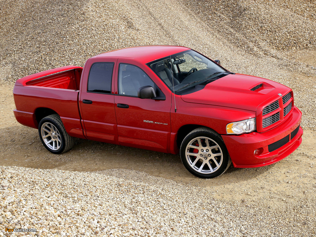 Dodge Ram SRT10 Quad Cab 2005–06 wallpapers (1024 x 768)