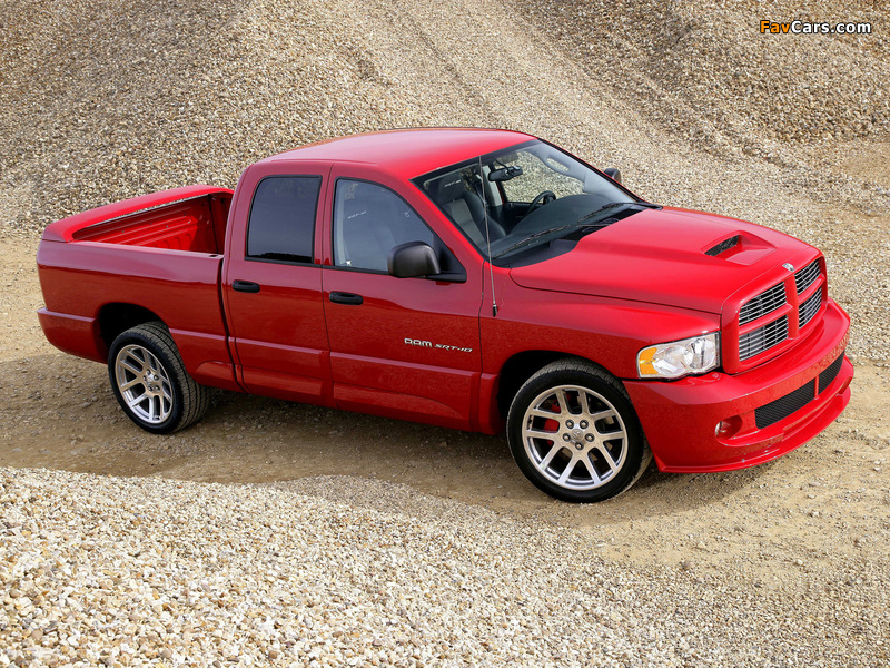 Dodge Ram SRT10 Quad Cab 2005–06 wallpapers (800 x 600)