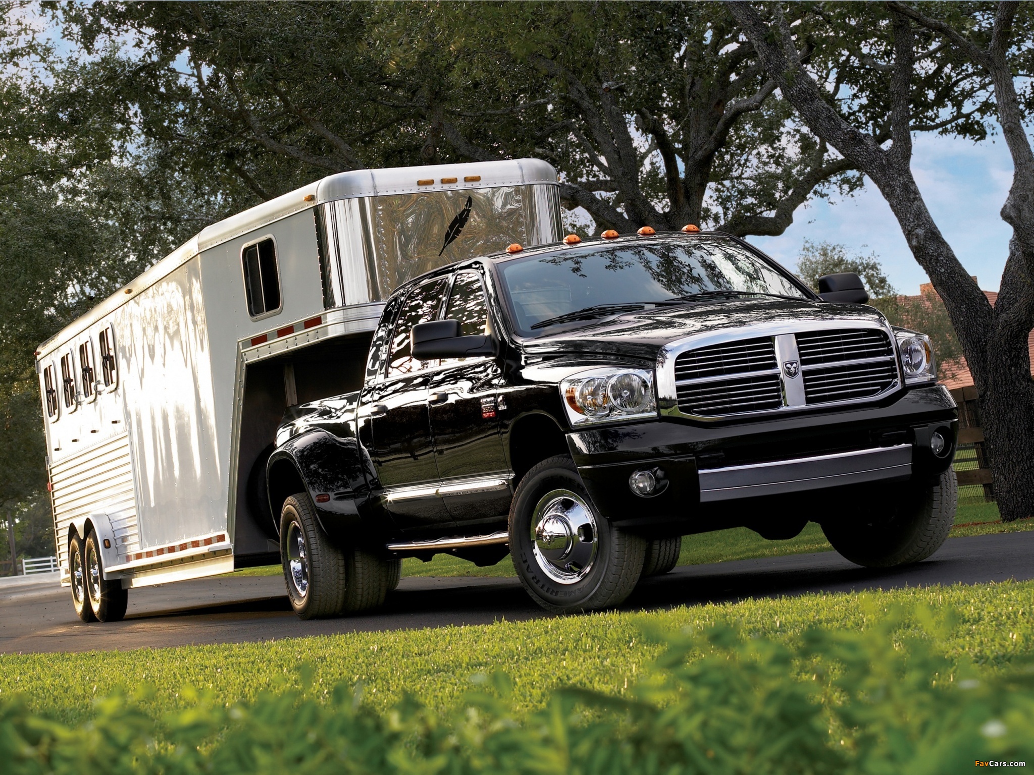 Dodge Ram 3500 Mega Cab 2006–09 wallpapers (2048 x 1536)